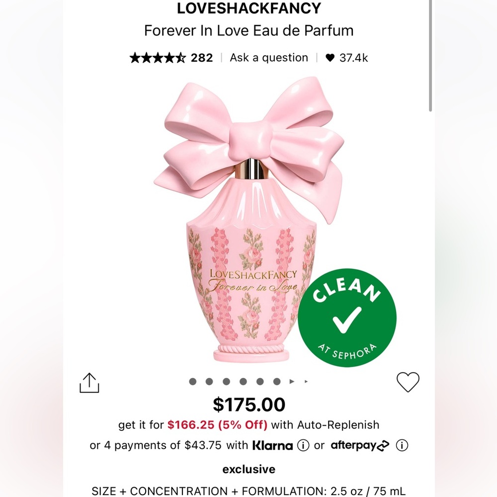 🌸LOVESHACKFANCY Discovery Set EDP 1.5 mL x 4 - Picture 6 of 9